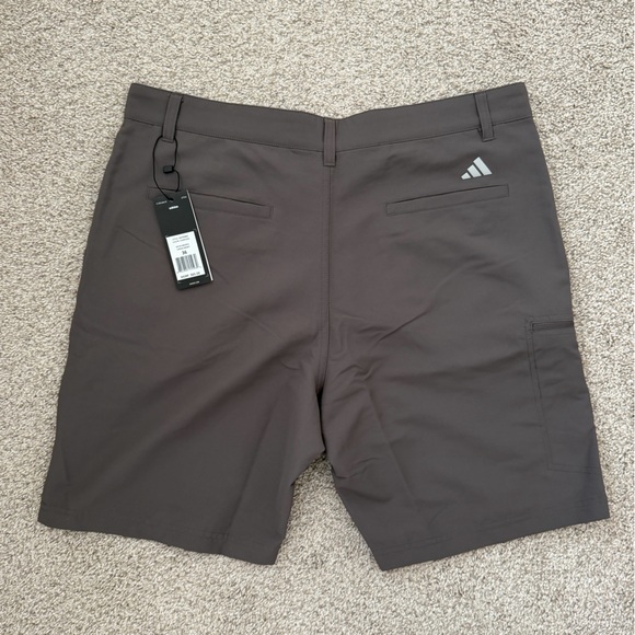 Adidas Men’s Cargo Shorts Size 36 Charcoal Gray NWT - Picture 6 of 9
